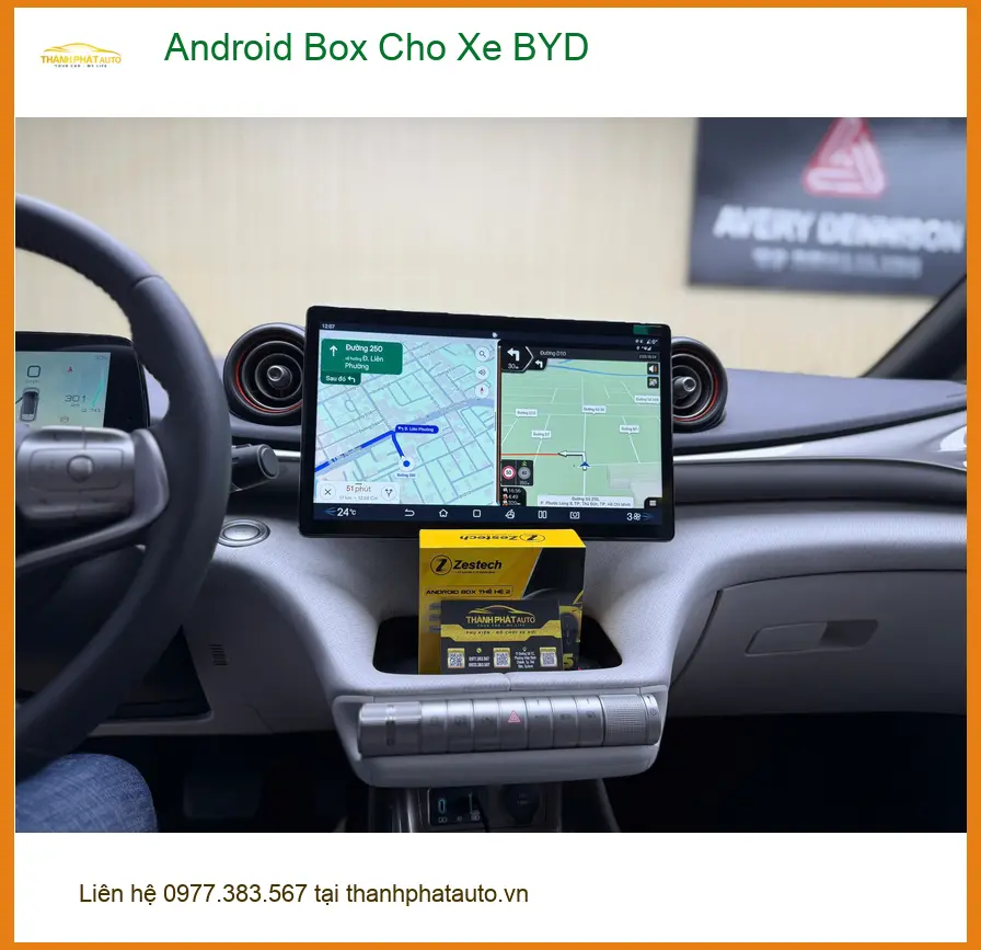Anh Thọ lắp Android Box cho BYD Seal tại Quận 9 để xem YouTube & dẫn đường tiện lợi ảnh thực tế 2