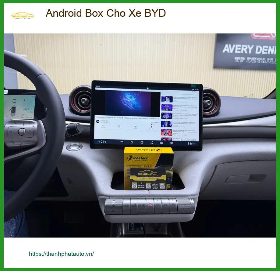 Anh Thọ lắp Android Box cho BYD Seal tại Quận 9 để xem YouTube & dẫn đường tiện lợi ảnh thực tế 4