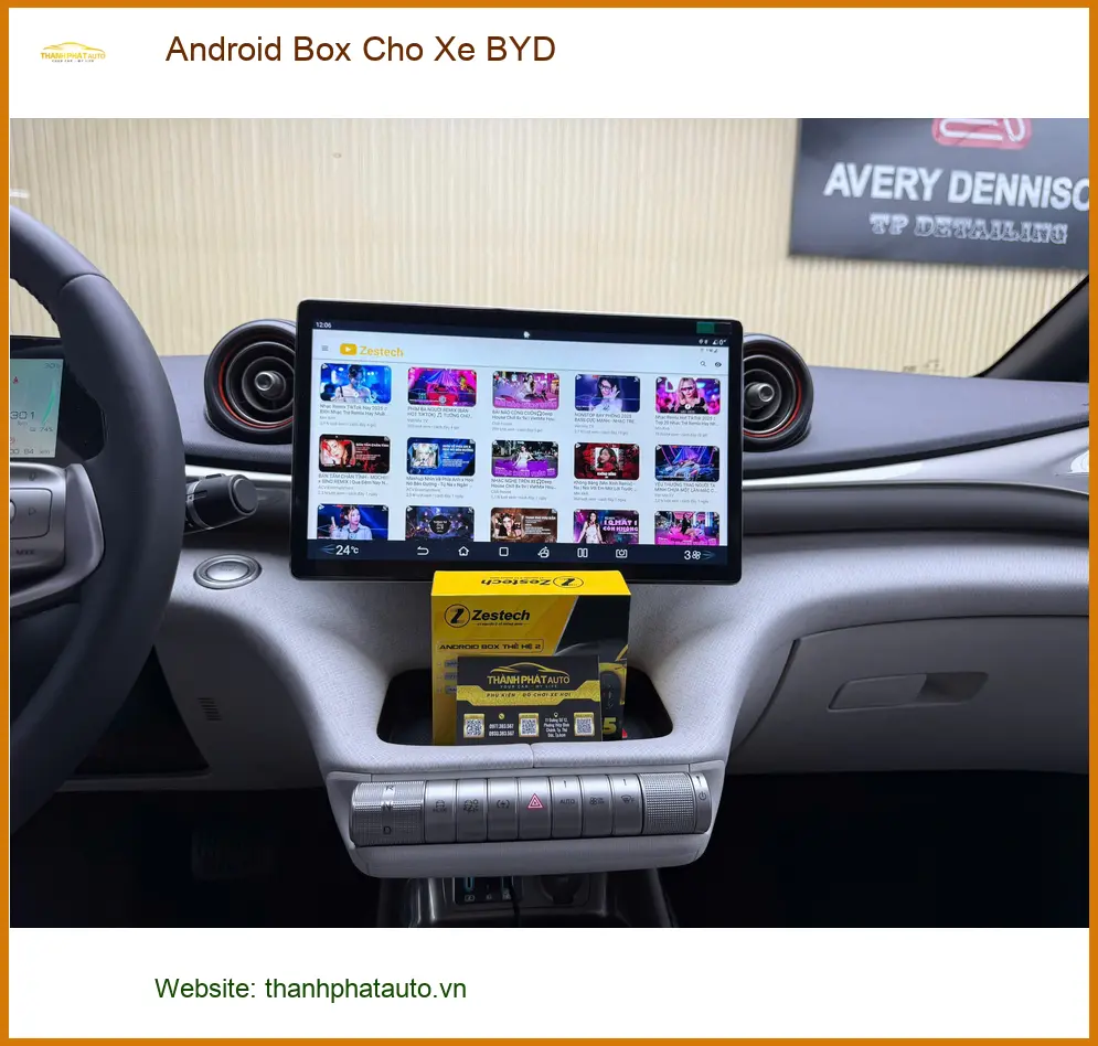 Anh Nhật lắp Android Box cho BYD Seal tại Củ Chi để giải trí đa dạng ảnh thực tế 2