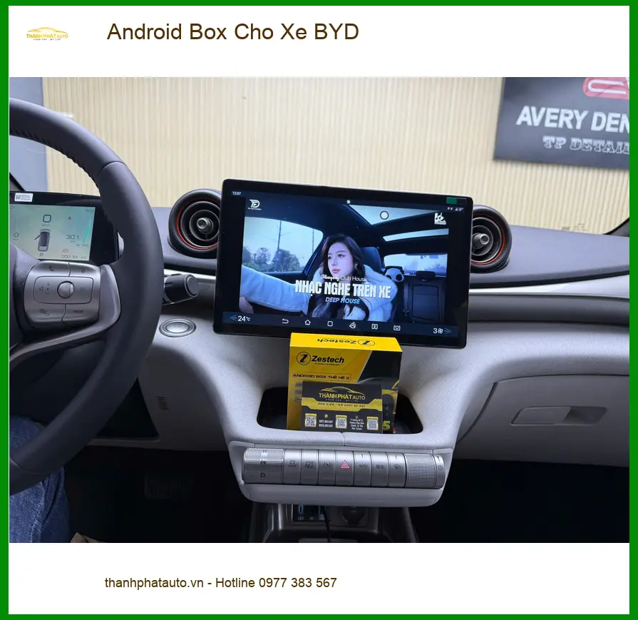 Anh Nhật lắp Android Box cho BYD Seal tại Củ Chi để giải trí đa dạng ảnh thực tế 3