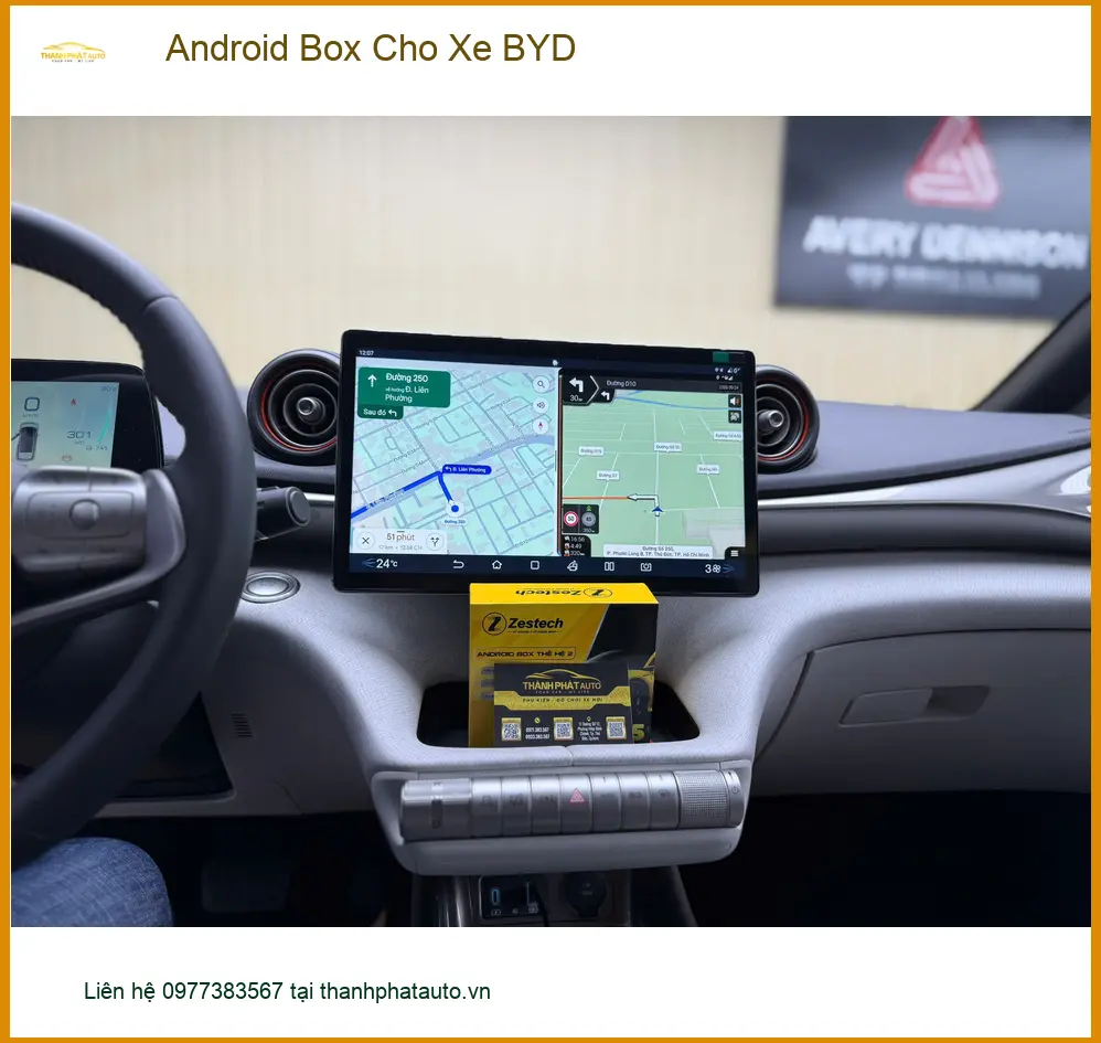 Anh Nhật lắp Android Box cho BYD Seal tại Củ Chi để giải trí đa dạng ảnh thực tế 4