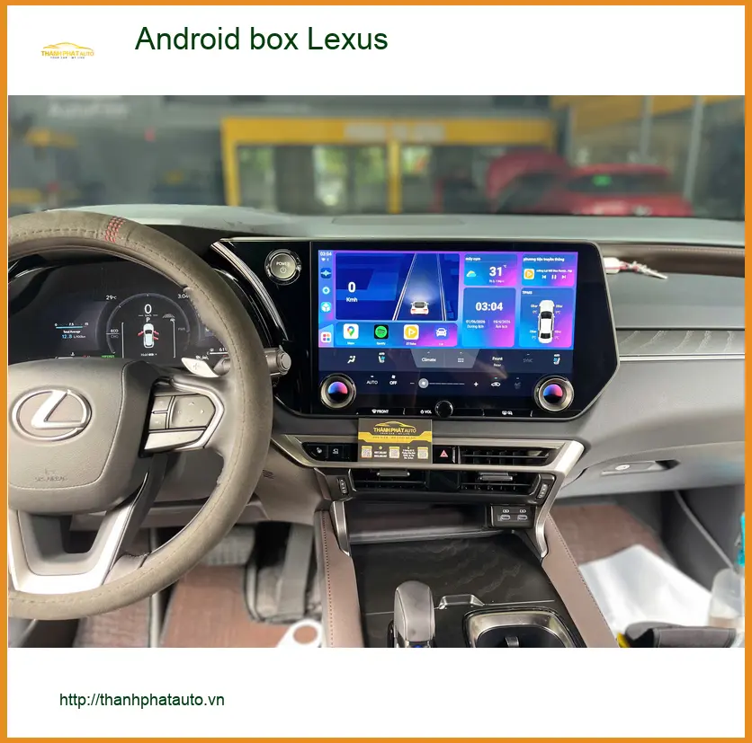 Anh Thiên lắp Android Box Lexus ES300h tại Quận 12 để trải nghiệm giải trí đỉnh cao trên xe ảnh thực tế 2