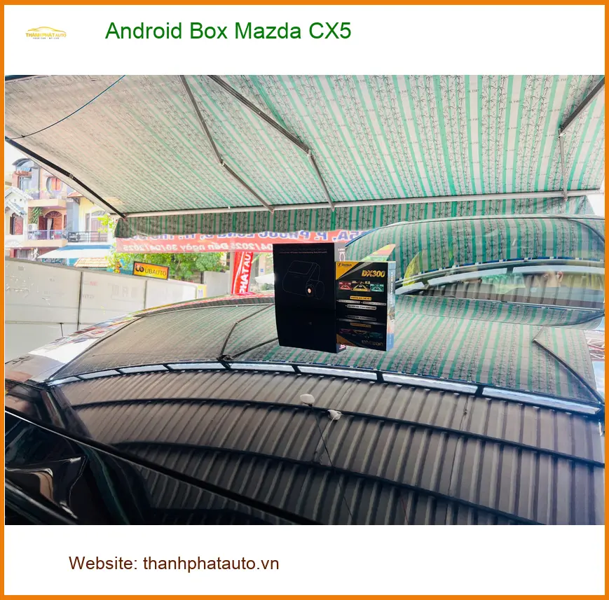 Chị Thảo lắp Android Box Mazda CX5 Quận 10 để nâng cấp giải trí ảnh thực tế 2