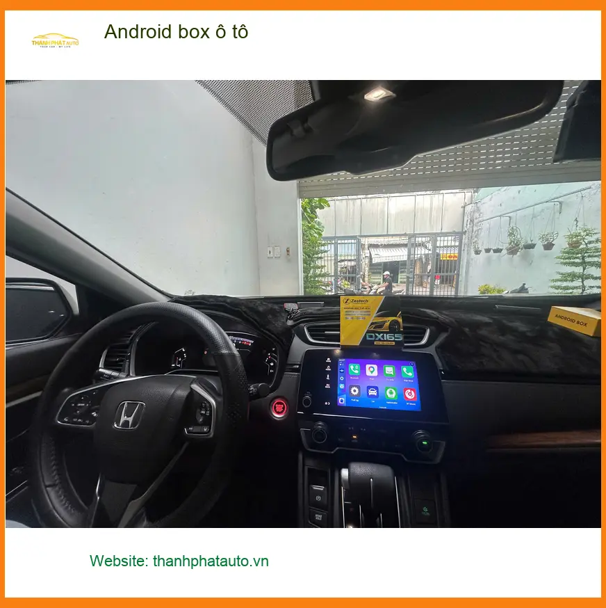 Anh Minh lắp Android box ô tô Hyundai Accent tại Quận 3 nâng tầm giải trí
