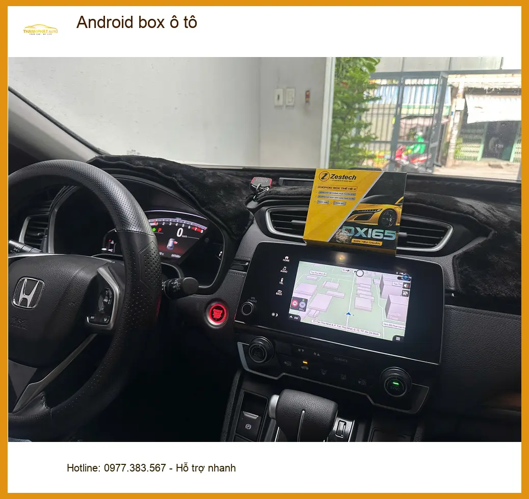 Anh Minh lắp Android box ô tô Hyundai Accent tại Quận 3 nâng tầm giải trí ảnh thực tế 2