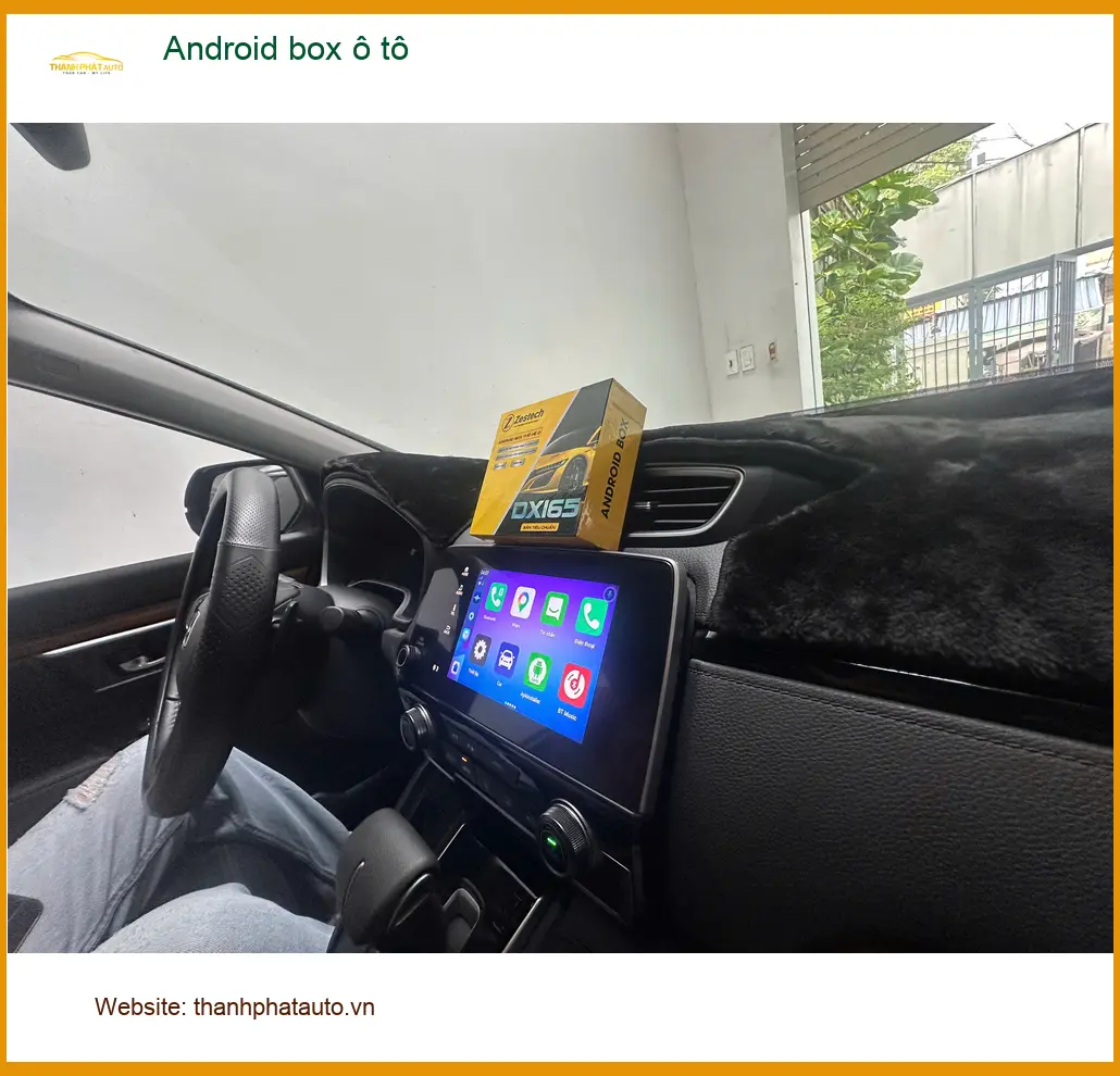 Anh Minh lắp Android box ô tô Hyundai Accent tại Quận 3 nâng tầm giải trí ảnh thực tế 3
