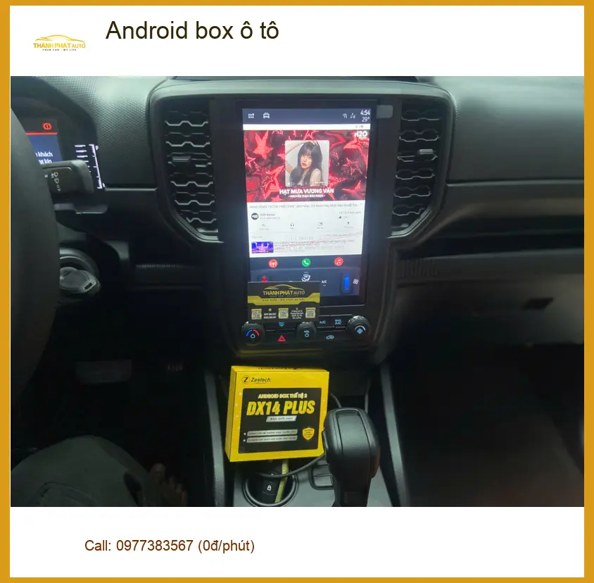Địa chỉ lắp Android box ô tô Quận 2 chính hãng, uy tín, giá tốt.