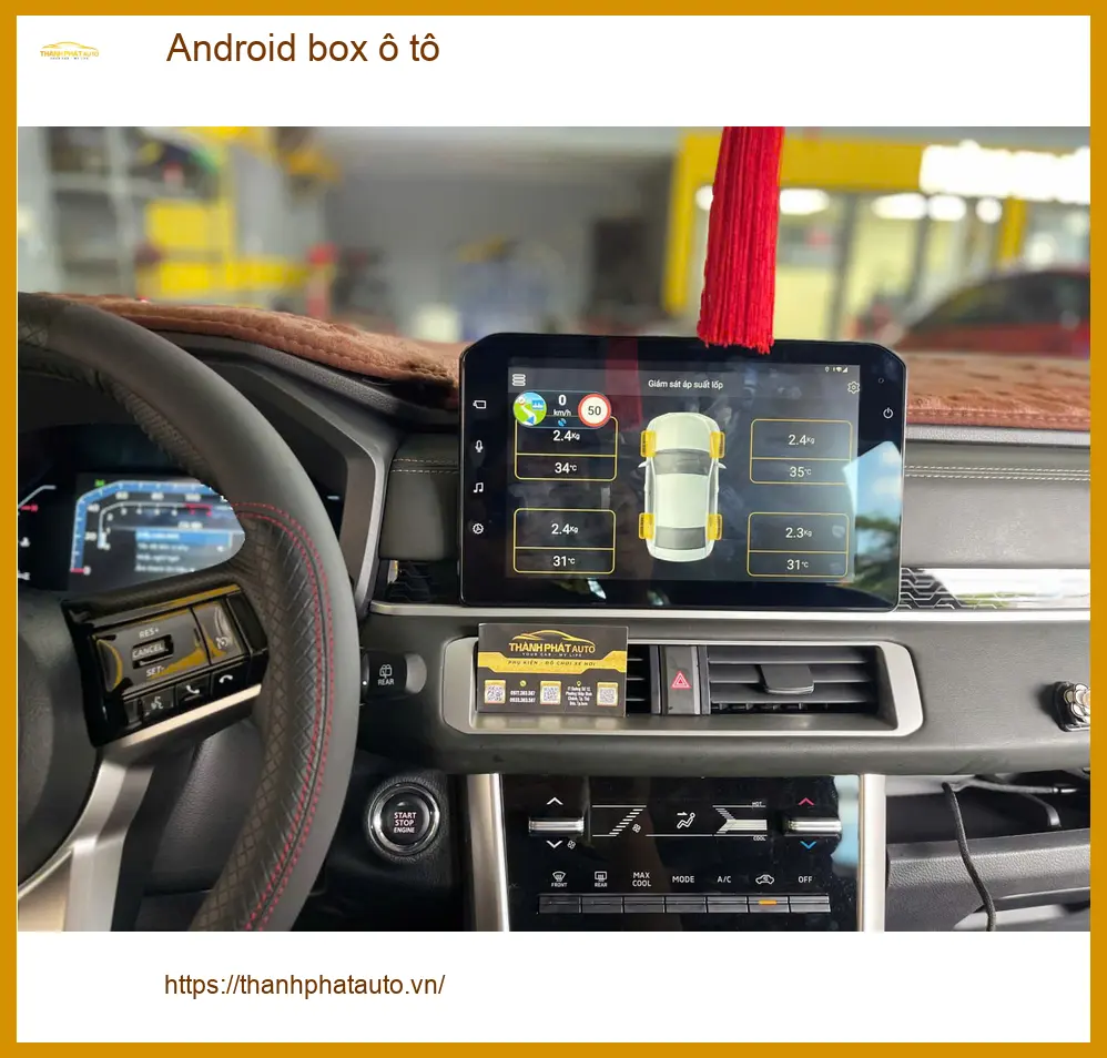 Anh Khang lắp Android box ô tô cho Honda CRV tại Quận 2 để xem bản đồ và giải trí ảnh thực tế 2