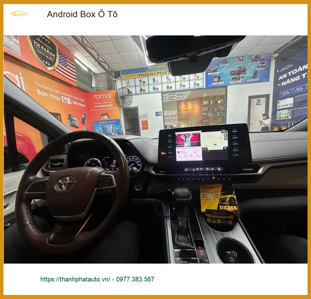 Địa chỉ Lắp Android Box Ô Tô Mazda CX-5 cho Anh Minh tại Quận Phú Nhuận