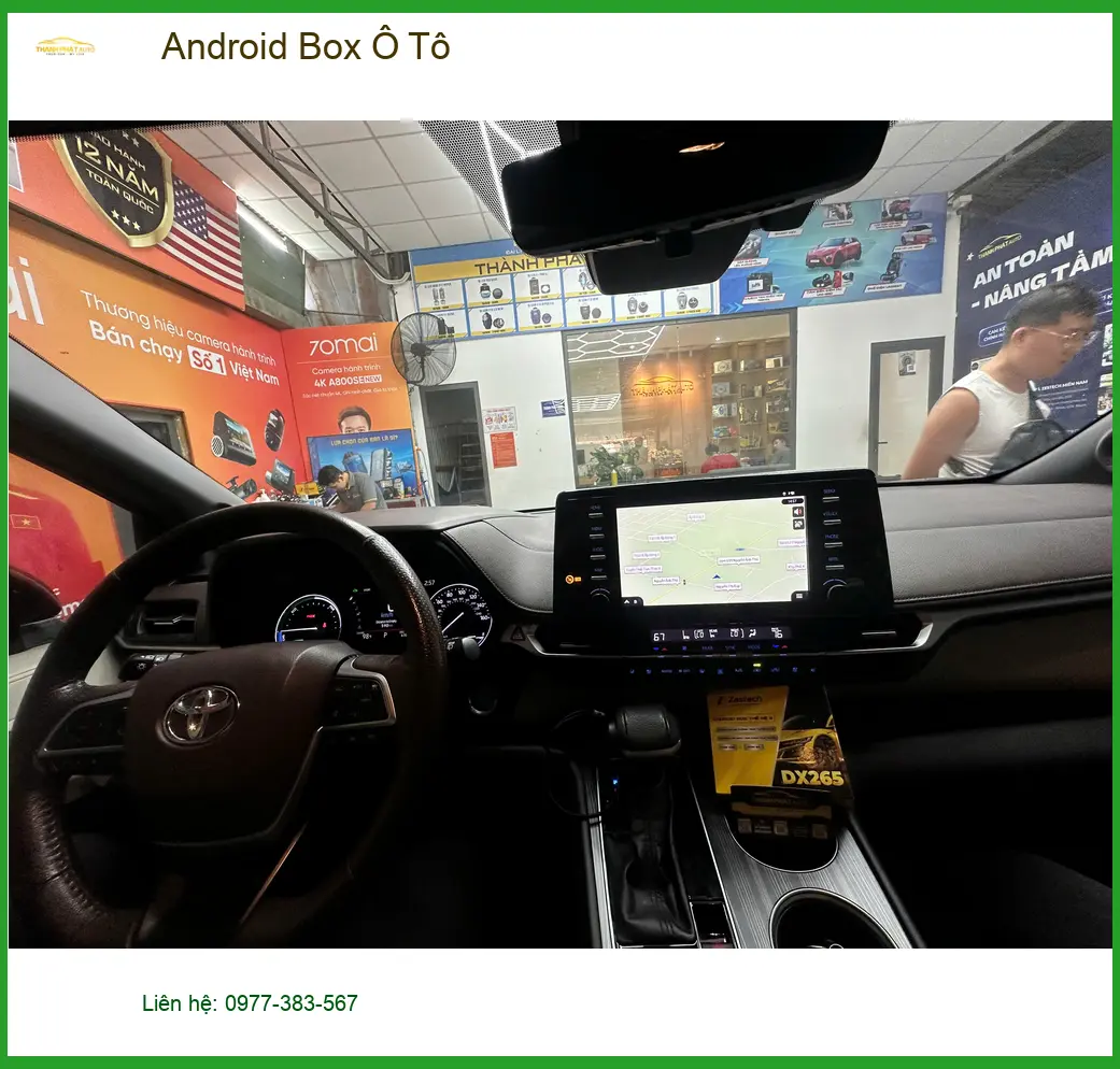 Địa chỉ Lắp Android Box Ô Tô Mazda CX-5 cho Anh Minh tại Quận Phú Nhuận ảnh thực tế 3