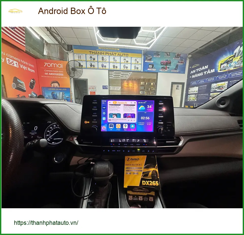 Địa chỉ Lắp Android Box Ô Tô Mazda CX-5 cho Anh Minh tại Quận Phú Nhuận ảnh thực tế 4