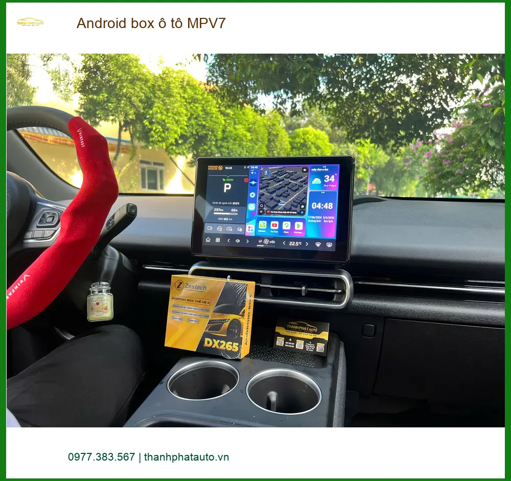 Anh Sơn nâng cấp Android box ô tô MPV7 cho Kia Carnival tại Quận Tân Phú