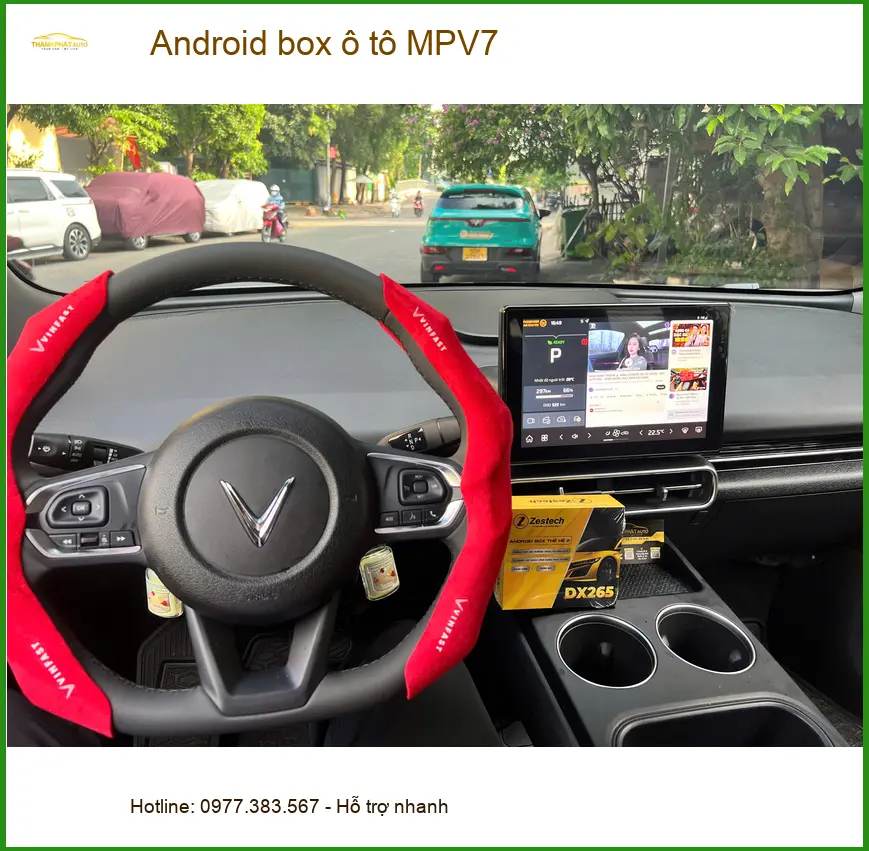 Chị Thanh lắp Android box ô tô MPV7 cho Hyundai Stargazer tại Quận 12 ảnh thực tế 2