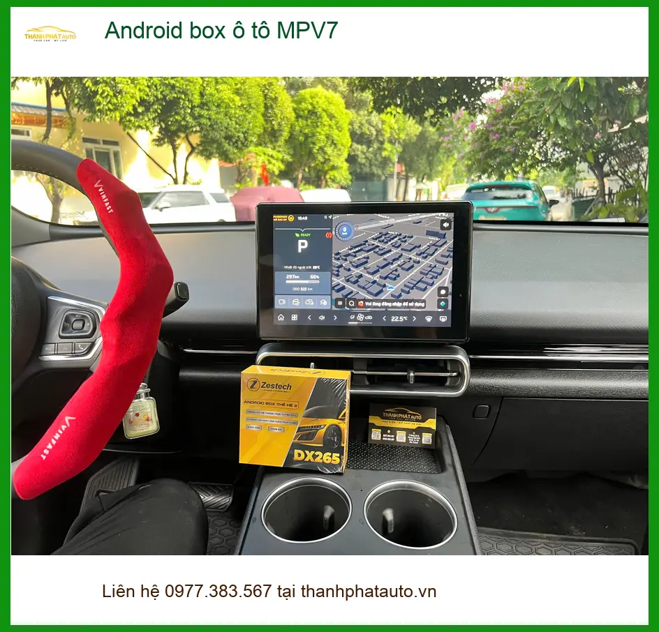 Chị Thuỷ lắp Android box ô tô MPV7 cho Hyundai Accent ở Quận Phú Nhuận