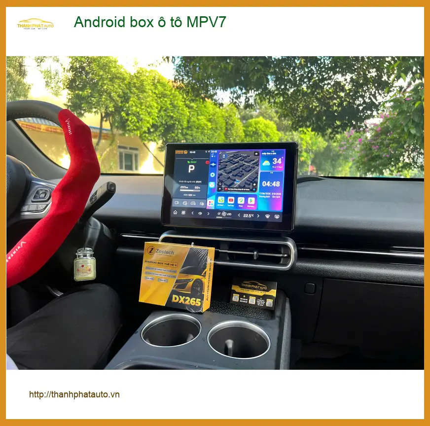 Chị Thuỷ lắp Android box ô tô MPV7 cho Hyundai Accent ở Quận Phú Nhuận ảnh thực tế 4