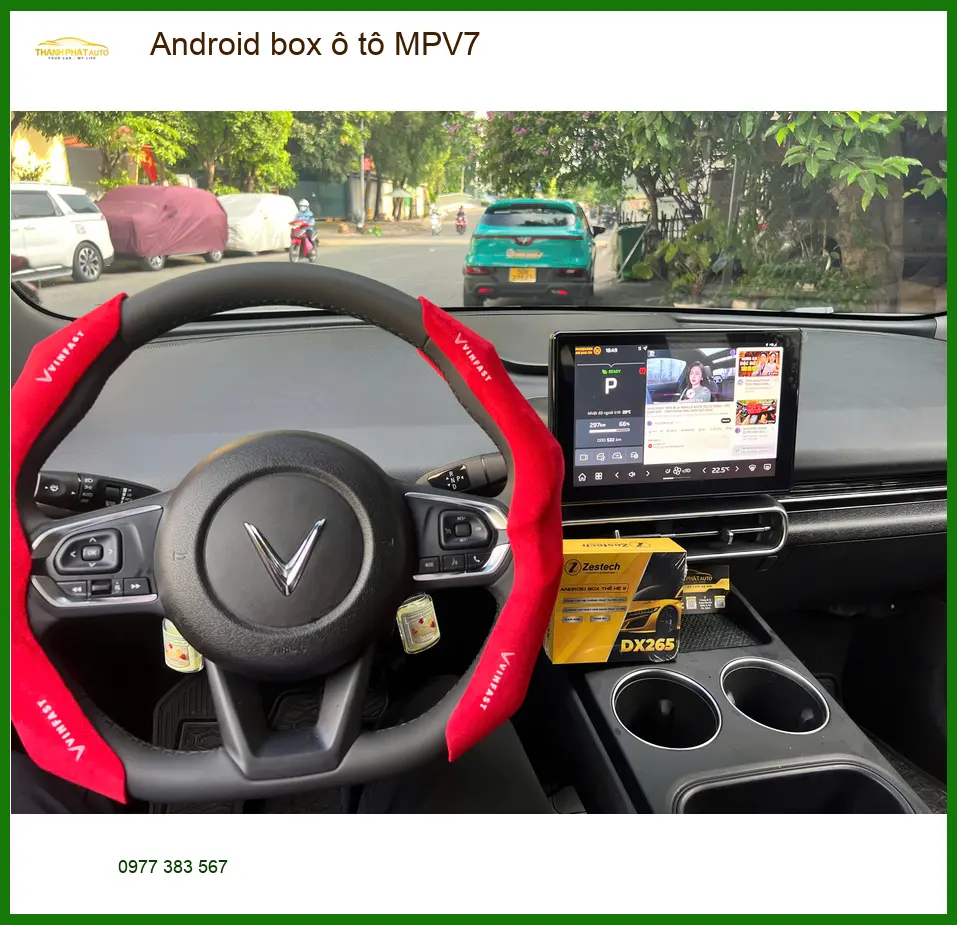 Chị Thuỷ lắp Android box ô tô MPV7 cho Hyundai Accent ở Quận Phú Nhuận ảnh thực tế 5