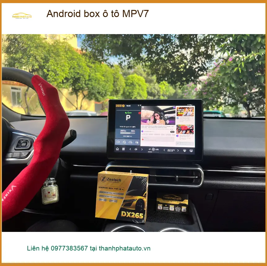 Anh Lâm lắp Android box ô tô MPV7 cho Mazda CX-5 tại Quận Thủ Đức