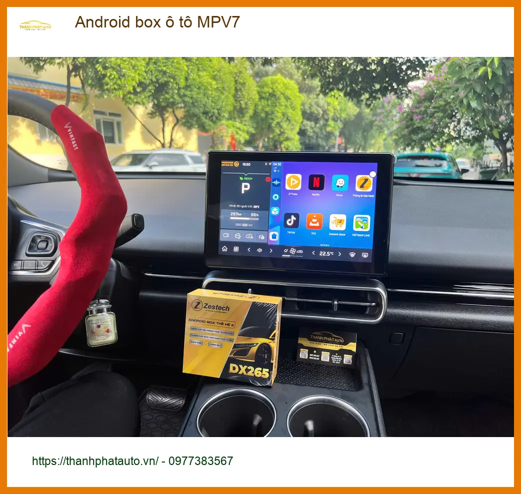 Anh Lâm lắp Android box ô tô MPV7 cho Mazda CX-5 tại Quận Thủ Đức ảnh thực tế 5