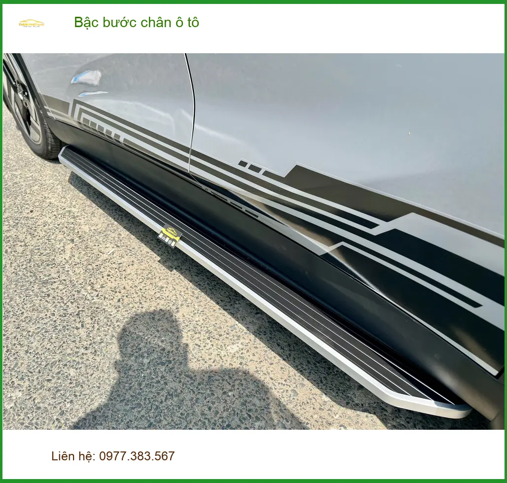 Anh Minh lắp bậc bước chân ô tô Ford Everest tại Hóc Môn giúp gia đình lên xuống xe dễ dàng ảnh thực tế 2