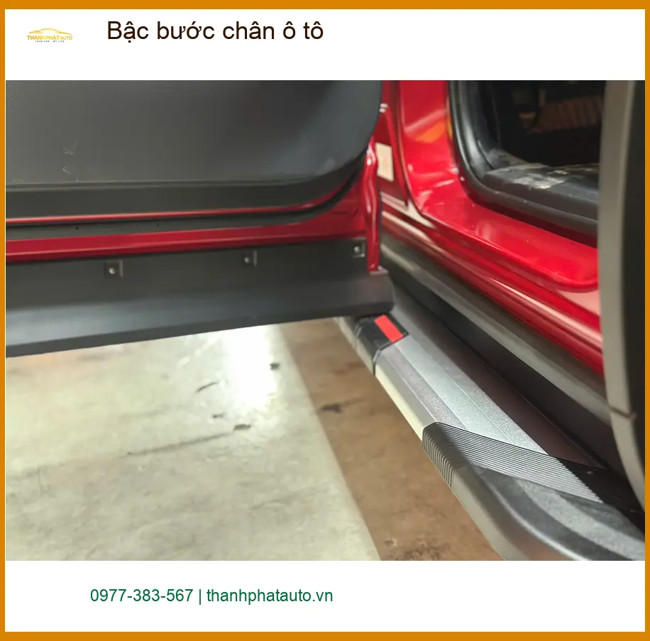 Chị Thu lắp bậc bước chân ô tô cho Mazda CX-5 tại Thủ Đức giúp xe cứng cáp ảnh thực tế 3