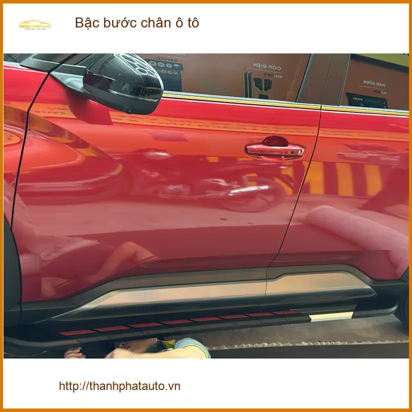 Chị Thu lắp bậc bước chân ô tô cho Mazda CX-5 tại Thủ Đức giúp xe cứng cáp ảnh thực tế 4