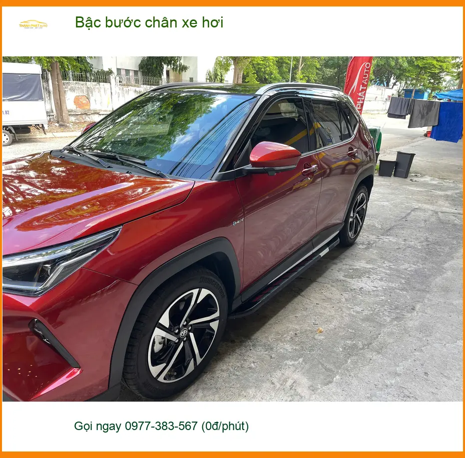 Anh Thành lắp bậc bước chân cho xe Kia Carnival tại Cần Giờ. ảnh thực tế 3