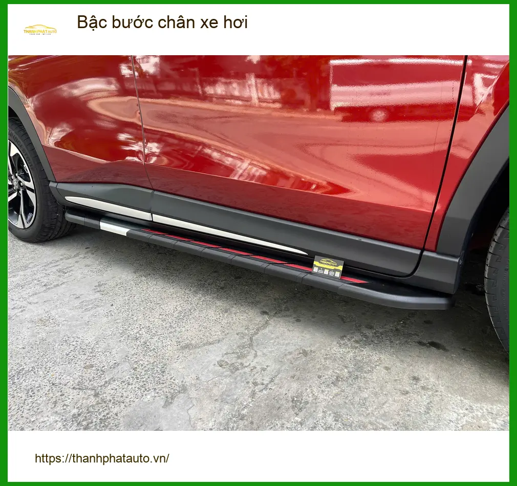 Chị Thảo lắp bậc bước chân xe hơi Kia Sorento tại Quận 1 cho xe thêm an toàn ảnh thực tế 2