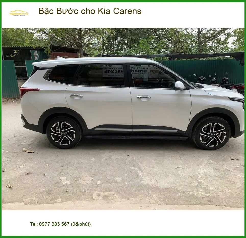 Anh Tùng lắp Bậc Bước cho Kia Carens tại Bình Chánh để lên xuống xe dễ dàng hơn ảnh thực tế 3