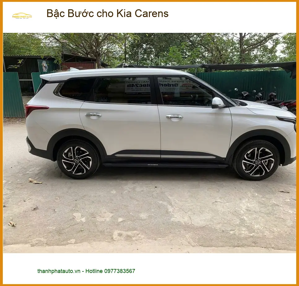 Anh Trọng lắp bậc bước cho Kia Carens tại Cần Giờ, giúp gia đình lên xuống tiện lợi ảnh thực tế 5