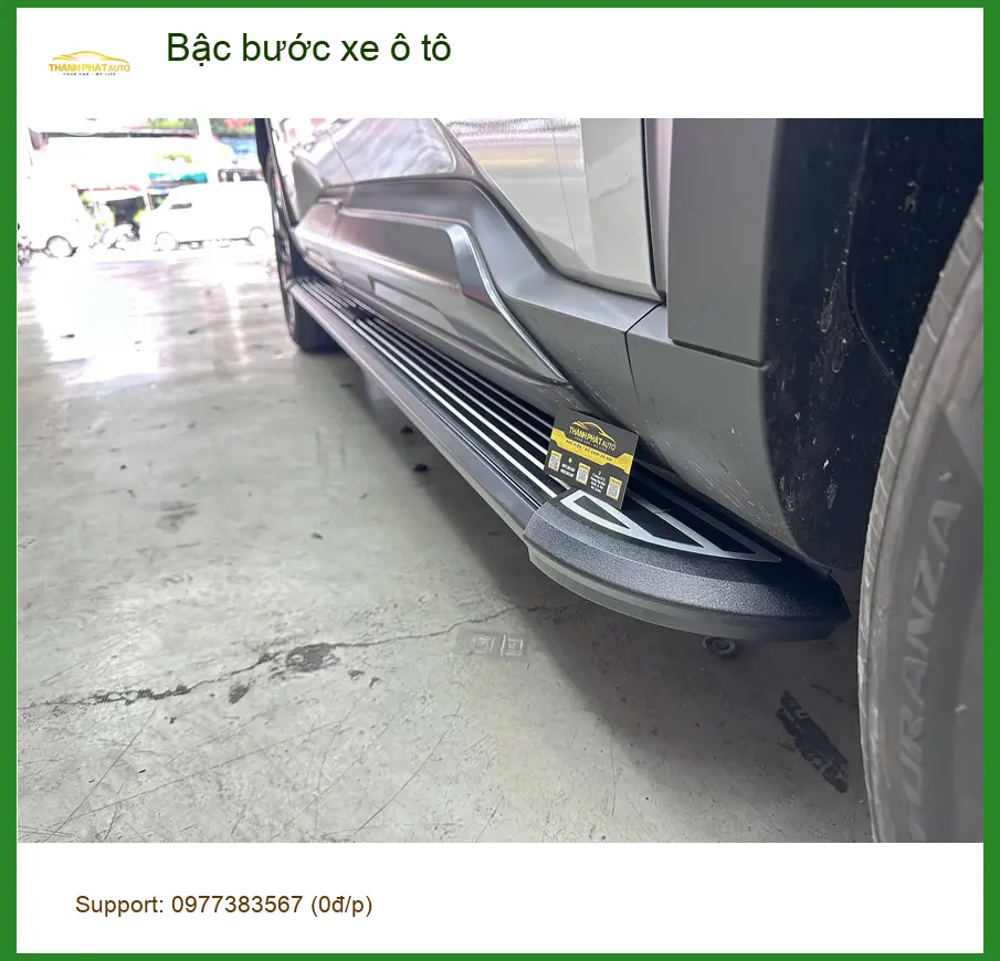 Anh Tuấn Anh lắp bậc bước xe ô tô Kia Seltos tại Quận 11 ảnh thực tế 2