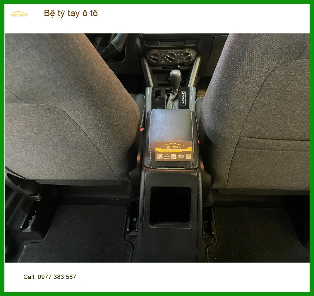 Anh Quang lắp bệ tỳ tay ô tô cho Hyundai Creta tại Quận 4 để lái xe đỡ mỏi ảnh thực tế 2