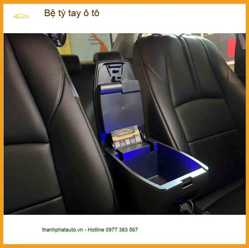 Anh Khánh lắp Bệ tỳ tay ô tô cho Hyundai Elantra tại Quận 2 cho đỡ mỏi tay khi lái xe đường dài ảnh thực tế 2