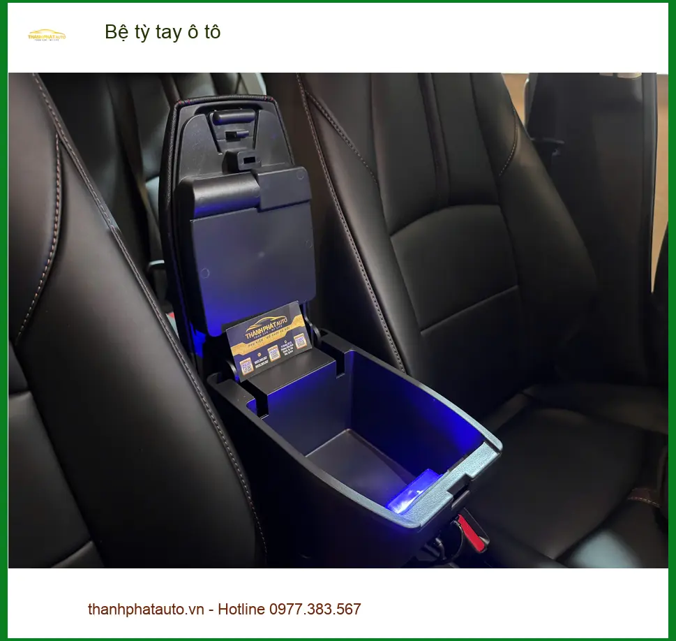 Anh Cường lắp Bệ tỳ tay ô tô Hyundai Accent ở Bình Thạnh để đỡ mỏi tay khi lái ảnh thực tế 2
