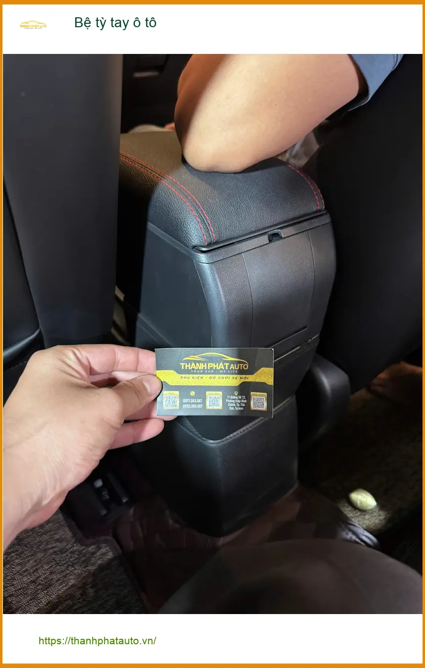 Anh Cường lắp Bệ tỳ tay ô tô Hyundai Accent ở Bình Thạnh để đỡ mỏi tay khi lái ảnh thực tế 4