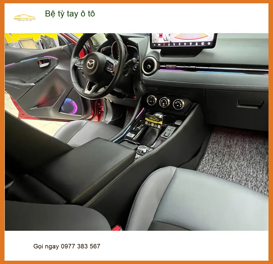 Anh Dũng lắp Bệ tỳ tay ô tô cho Honda CR-V tại Quận 6 để lái xe thoải mái hơn ảnh thực tế 3
