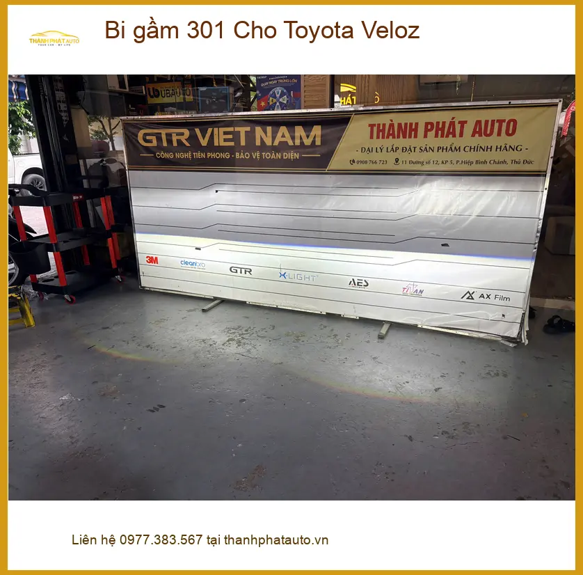 Anh Thắng nâng cấp bi gầm 301 cho Toyota Veloz tại Củ Chi để đi đêm an toàn hơn ảnh thực tế 5