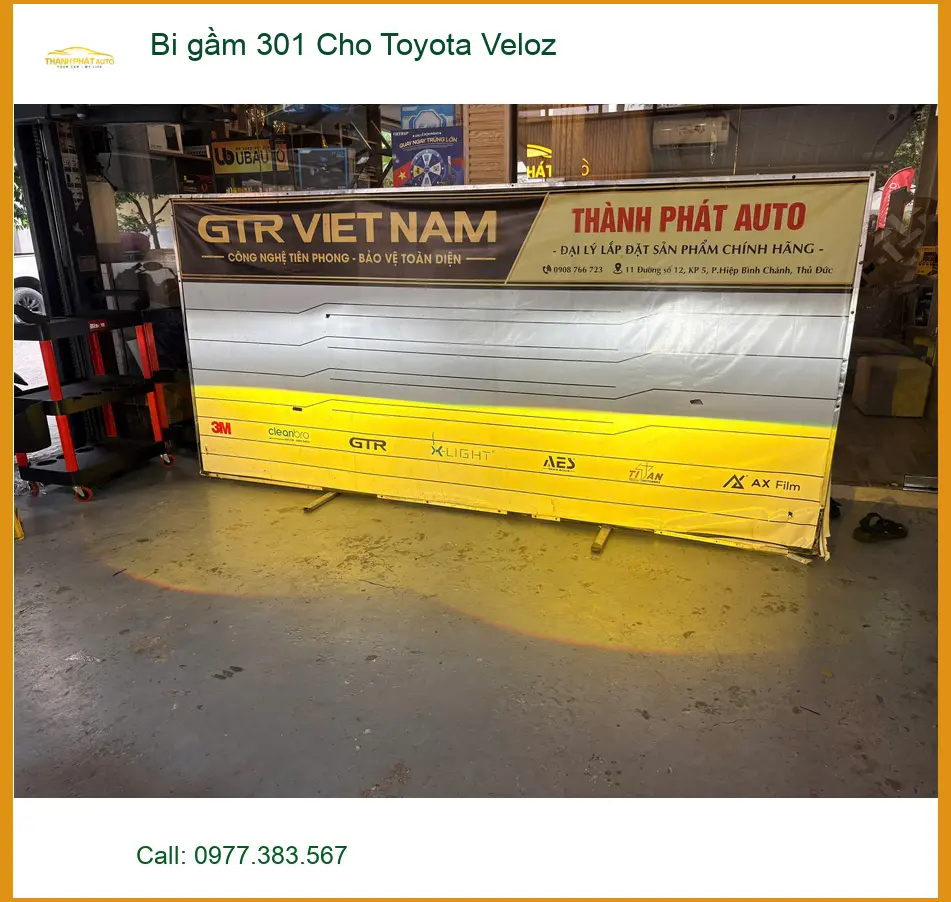 Anh Minh nâng cấp bi gầm 301 cho Toyota Veloz ở Quận Tân Phú ảnh thực tế 5