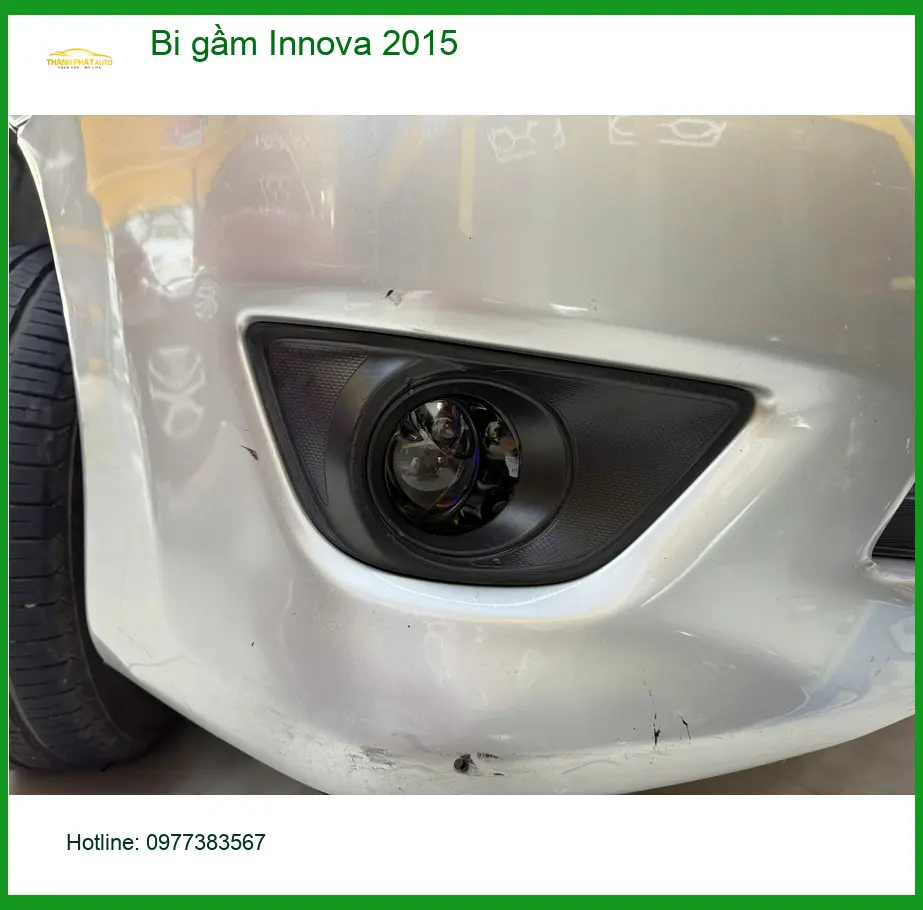 Anh Khôi độ bi gầm Innova 2015 tại Quận 5 để cải thiện tầm nhìn đêm