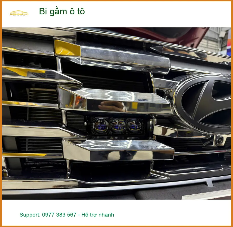 Anh Khôi độ bi gầm cho Hyundai Creta vì đèn zin yếu khi đi đêm ở Quận 7 ảnh thực tế 2