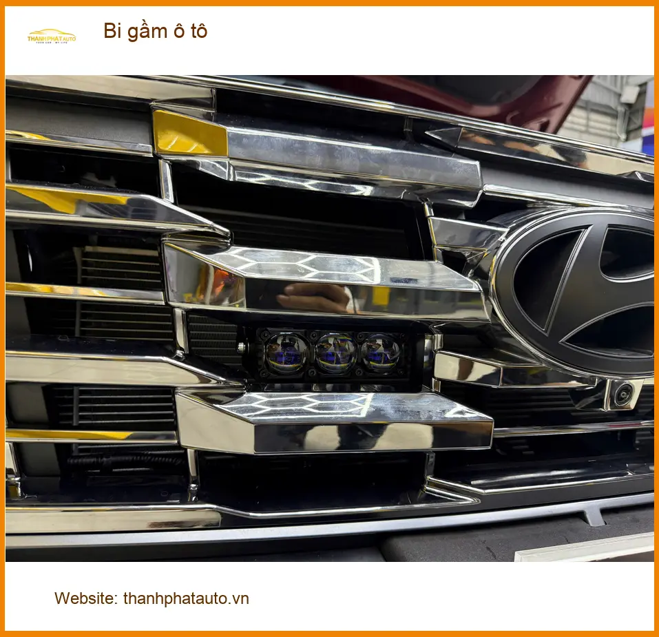 Anh Minh độ Bi gầm ô tô cho Hyundai Accent tại Quận 5 để lái xe an toàn hơn ảnh thực tế 2