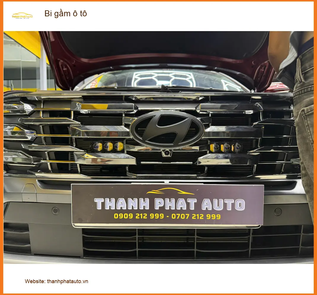Anh Minh độ Bi gầm ô tô cho Hyundai Accent tại Quận 5 để lái xe an toàn hơn ảnh thực tế 4