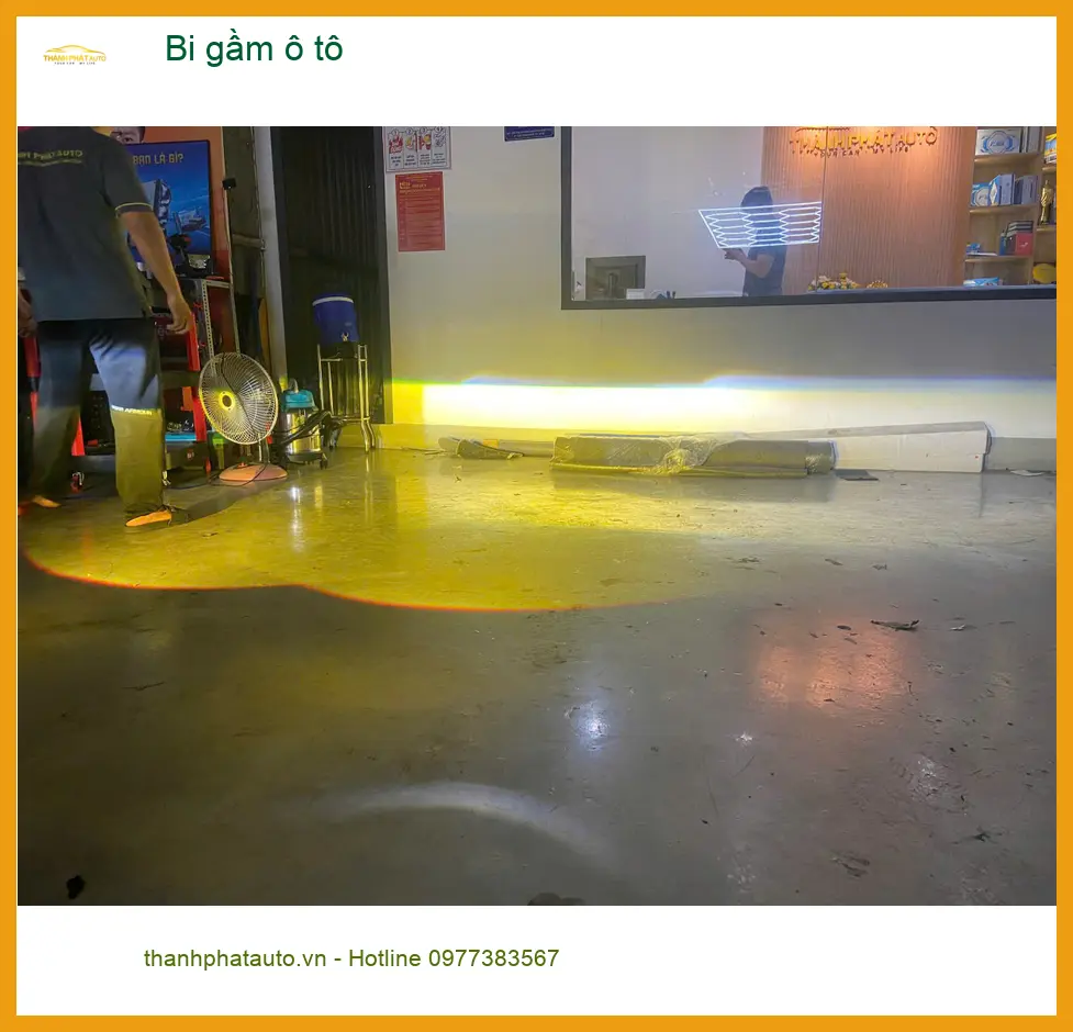 Anh Trường độ bi gầm ô tô Mazda CX-5 tại Hóc Môn vì đèn zin yếu khi đi đêm