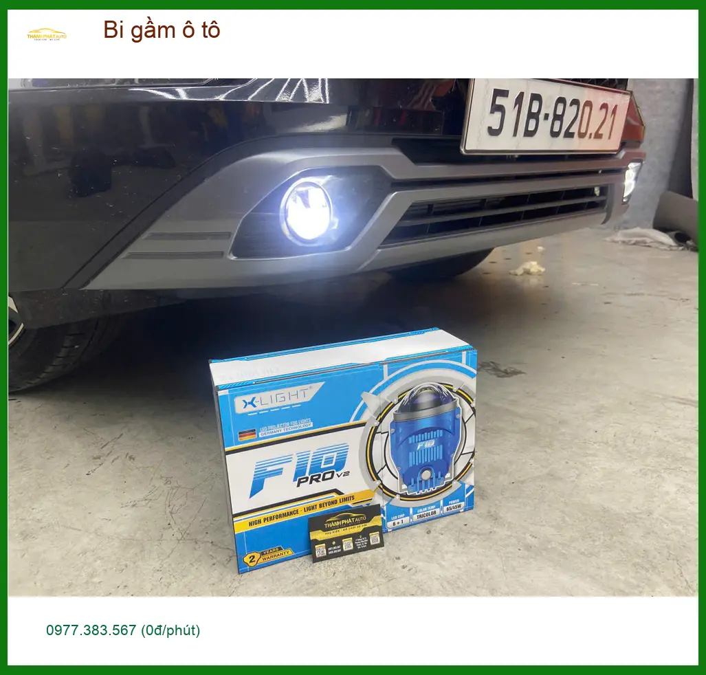 Anh Trường độ bi gầm ô tô Mazda CX-5 tại Hóc Môn vì đèn zin yếu khi đi đêm ảnh thực tế 2