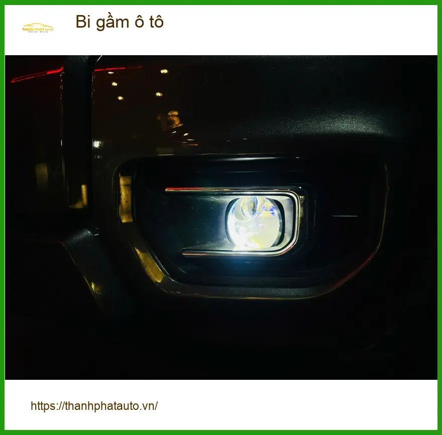 Anh Thành lắp bi gầm ô tô cho Toyota Vios ở Phú Nhuận vì đèn zin yếu ảnh thực tế 3