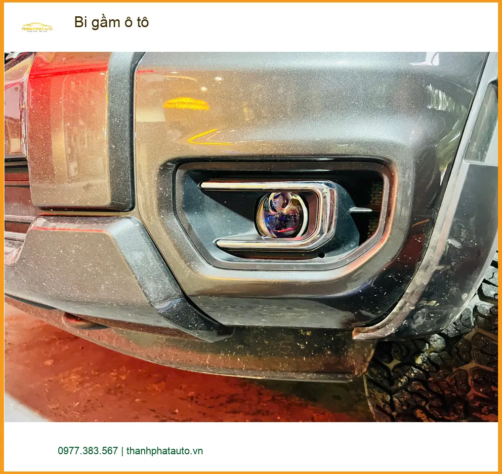 Anh Thành lắp bi gầm ô tô cho Toyota Vios ở Phú Nhuận vì đèn zin yếu ảnh thực tế 4