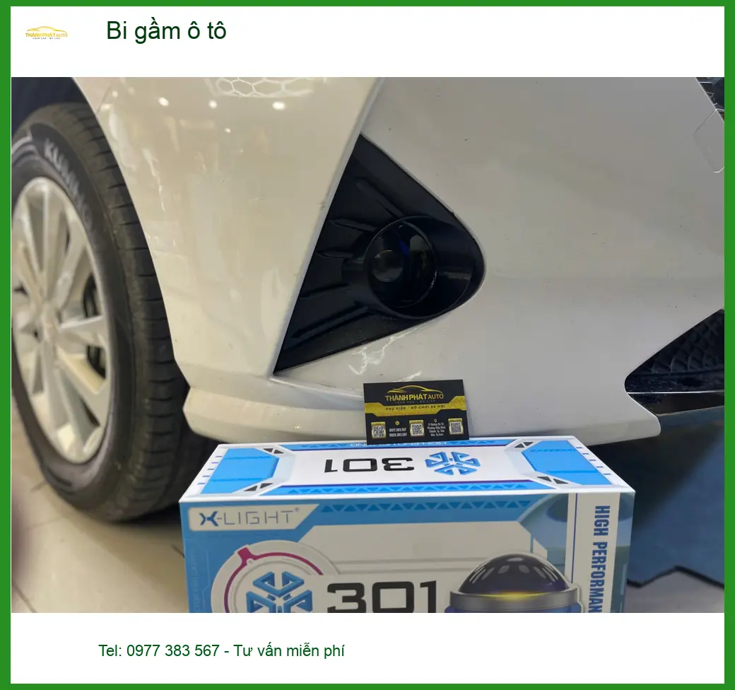 Anh Khang độ bi gầm ô tô chính hãng cho Honda CR-V tại Quận 1 vì đèn zin mờ ảnh thực tế 5