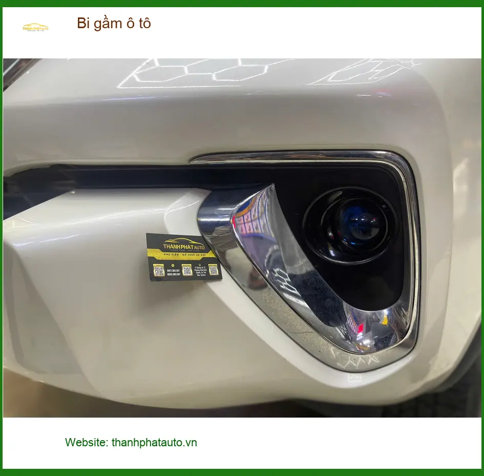 Chị Hà độ bi gầm ô tô cho Hyundai Accent ở Quận 11 vì đèn zin quá yếu khi đi đêm ảnh thực tế 2