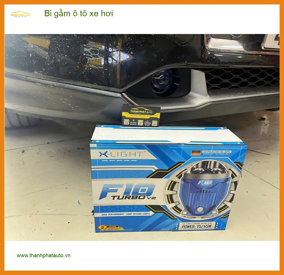 Anh Quốc Anh độ bi gầm ô tô Hyundai Santa Fe tại Nhà Bè vì đèn zin yếu ảnh thực tế 2