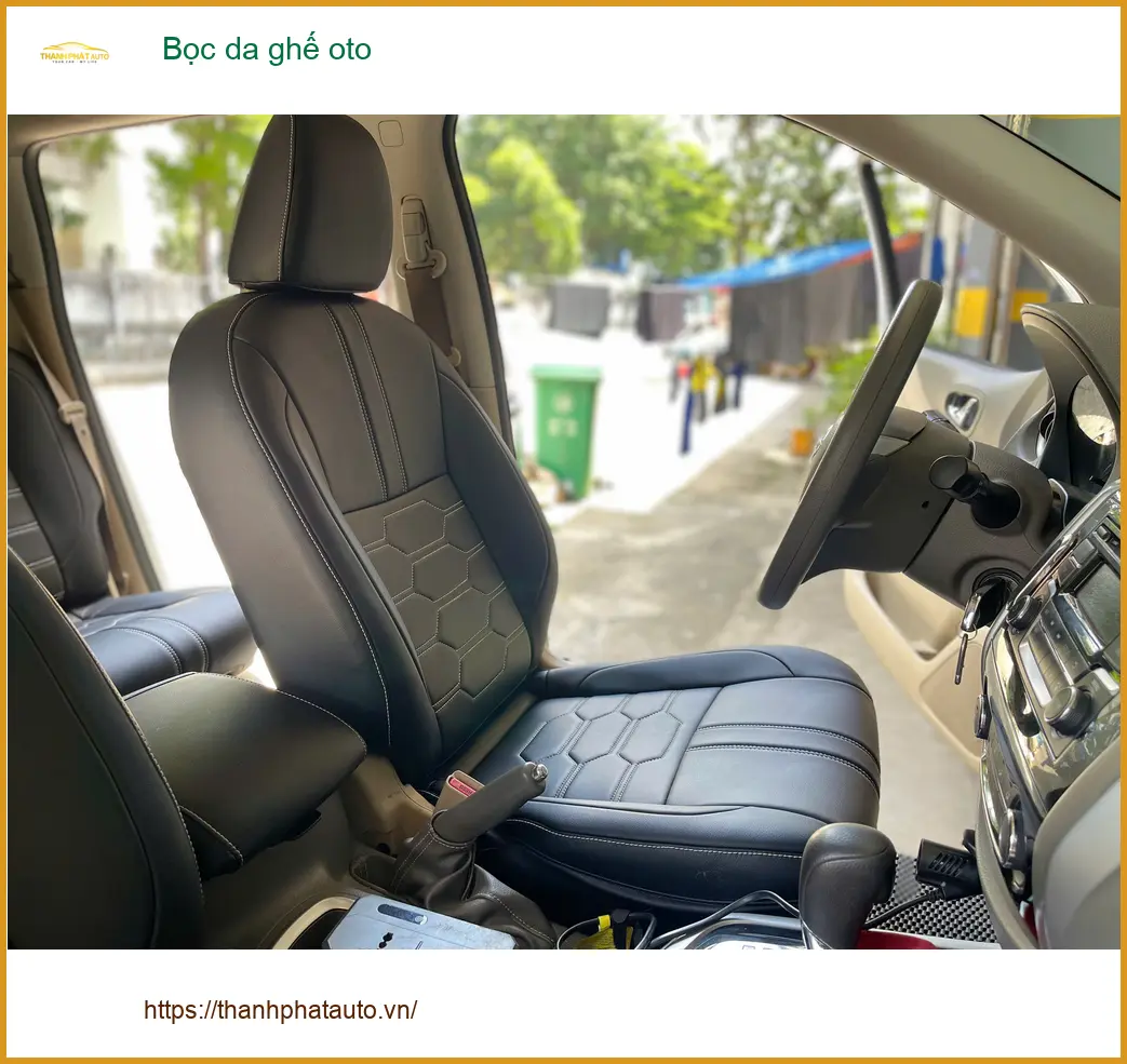 Anh Khôi bọc da ghế Hyundai Creta tại Quận Phú Nhuận để nâng tầm không gian nội thất ảnh thực tế 2