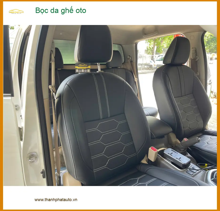 Anh Khôi bọc da ghế Hyundai Creta tại Quận Phú Nhuận để nâng tầm không gian nội thất ảnh thực tế 3